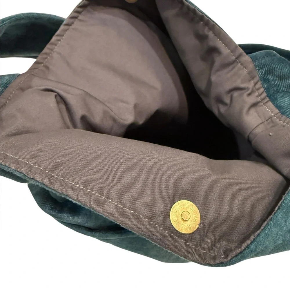 New Hope Girls Hobo Hippie Bag Teal Green Blush Carry Satchel Purse Bag